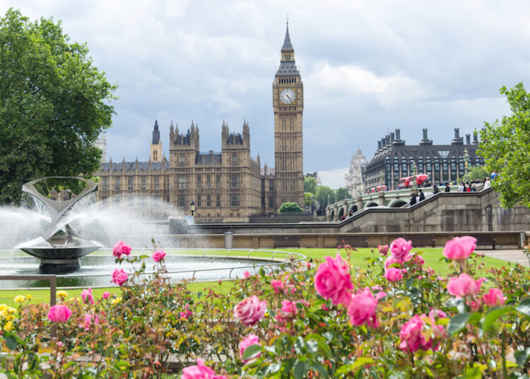parcs fleurs londres